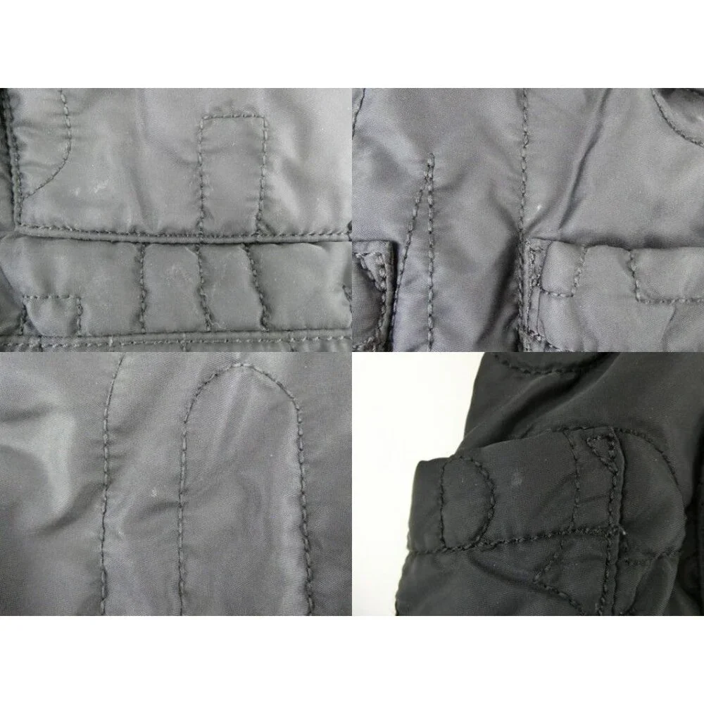 Marc By Marc Jacobs Black Quilted Nylon‎ Tote Bag With Adjustable Strap
